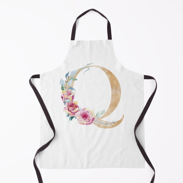 Item preview, Watercolor floral letter Q designed and sold by tapilipa.