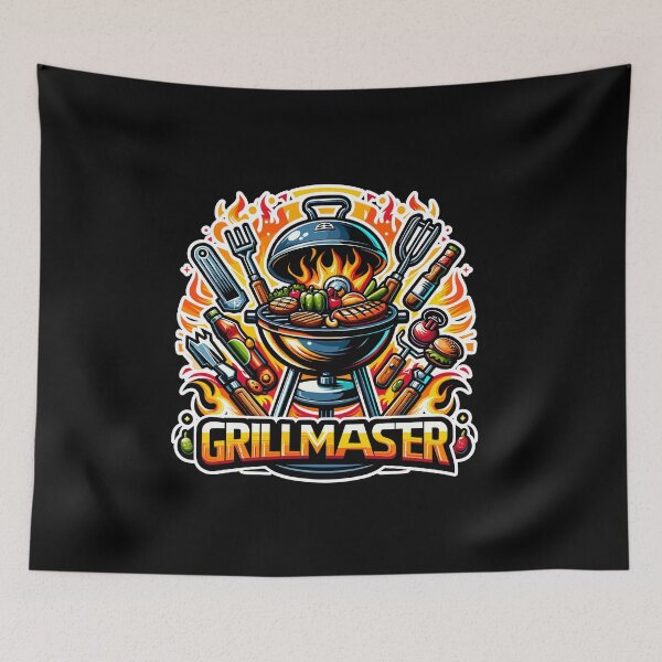 Item preview, Grillmaster - Grill Illustration designed and sold by MrERNST.