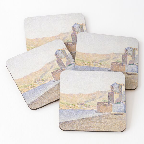 Item preview, HD. The city beach, Collioure, by Paul Signac  designed and sold by MINDTHECHERRY.
