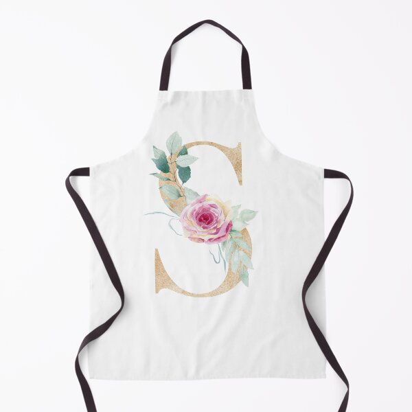 Item preview, Watercolor floral letter S designed and sold by tapilipa.