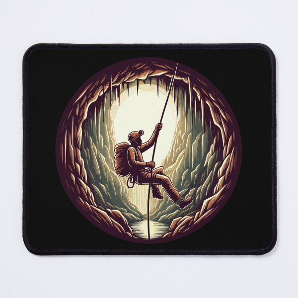 Item preview, Retro Caving explore adventure designed and sold by TomFrontierArt.