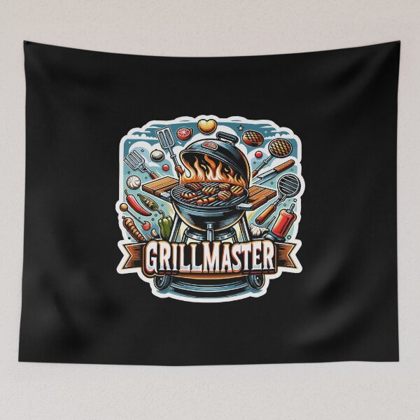 Item preview, Grillmaster - Grill Illustration designed and sold by MrERNST.