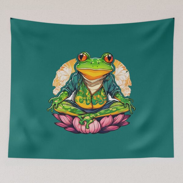 Item preview, Yoga Frog designed and sold by EvelinZ.