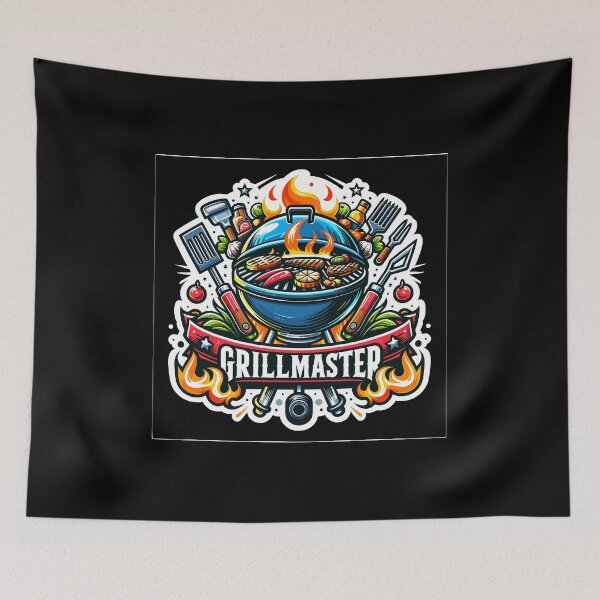 Item preview, Grillmaster - Grill Illustration designed and sold by MrERNST.