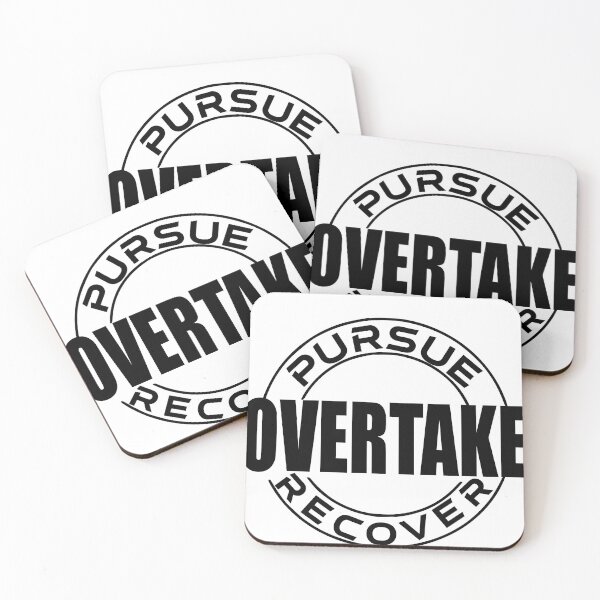 Item preview, Pursue Overtake Recover designed and sold by TheHelpingCat.