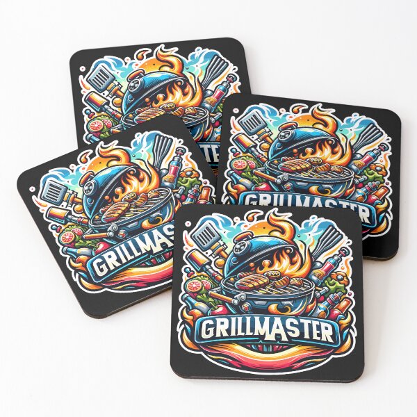 Item preview, Grillmaster - Grill Illustration designed and sold by MrERNST.