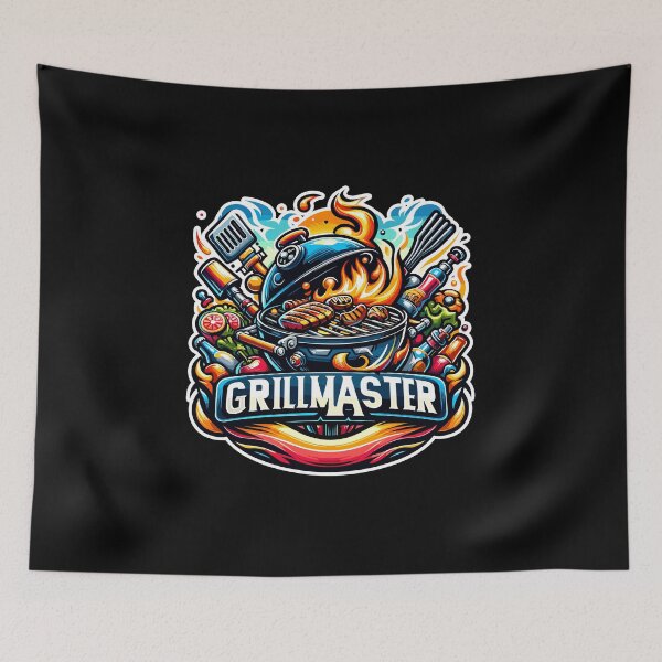 Item preview, Grillmaster - Grill Illustration designed and sold by MrERNST.