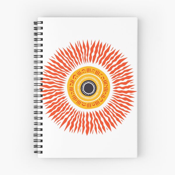 Aperçu de l'œuvre Soleil aborigène australien créée et vendue par TheHellSong.