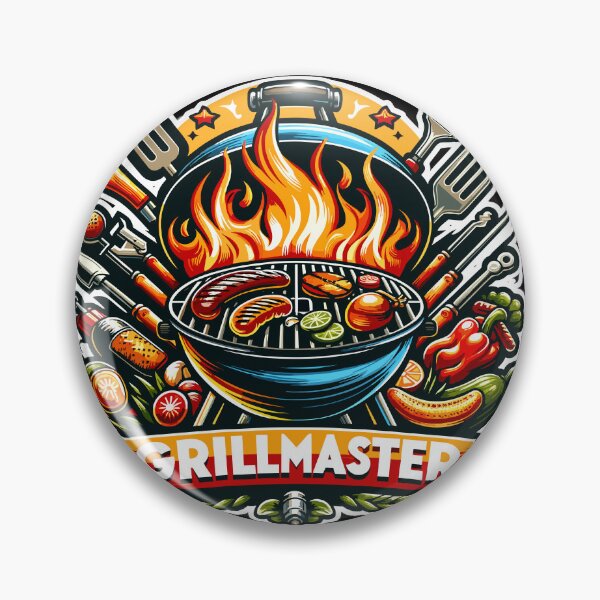 Item preview, Grillmaster - Grill Illustration designed and sold by MrERNST.