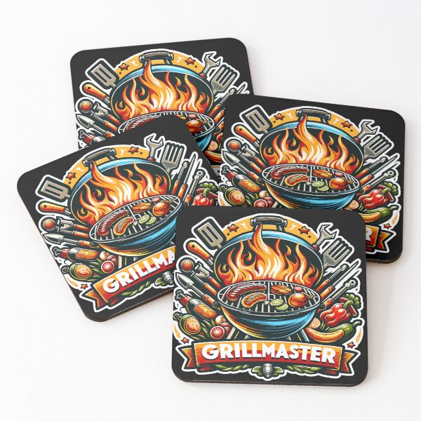 Item preview, Grillmaster - Grill Illustration designed and sold by MrERNST.