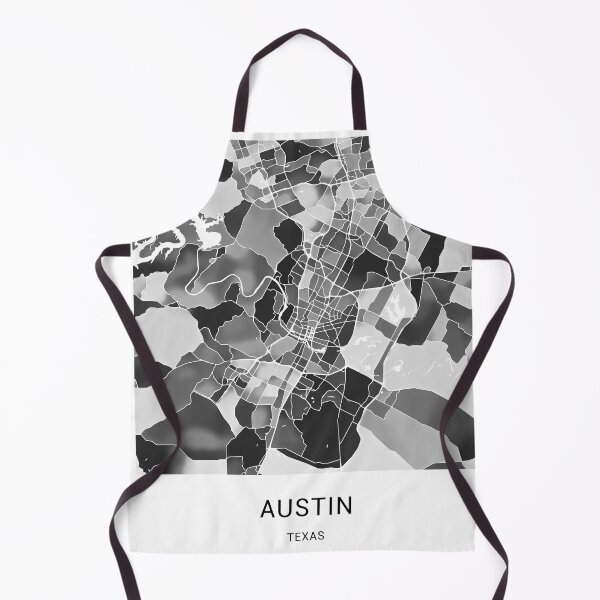 Item preview, Austin Texas Named City Map - Black and White designed and sold by StylishStacks.