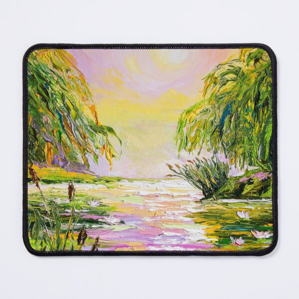 Item preview, Morning on a summer pond designed and sold by VladArt House.