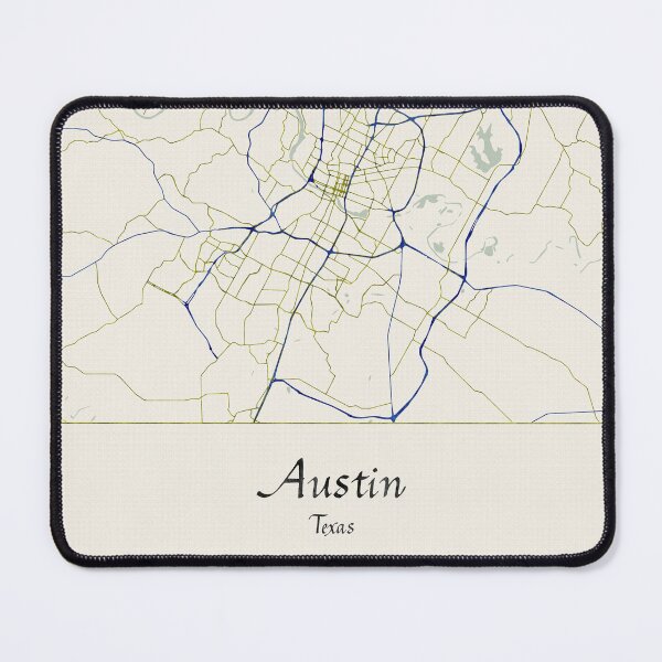 Item preview, Austin Texas Named City Map - Hand-Drawn designed and sold by StylishStacks.