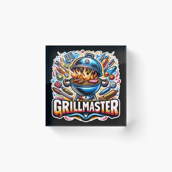 Item preview, Grillmaster - Grill Illustration designed and sold by MrERNST.