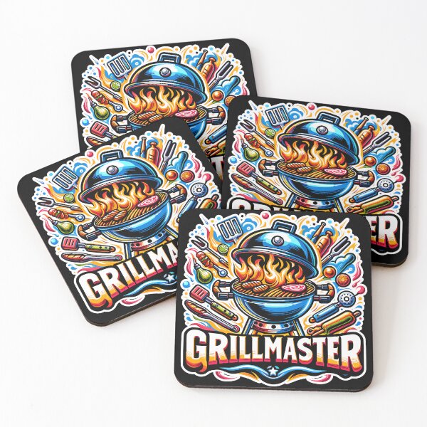 Item preview, Grillmaster - Grill Illustration designed and sold by MrERNST.