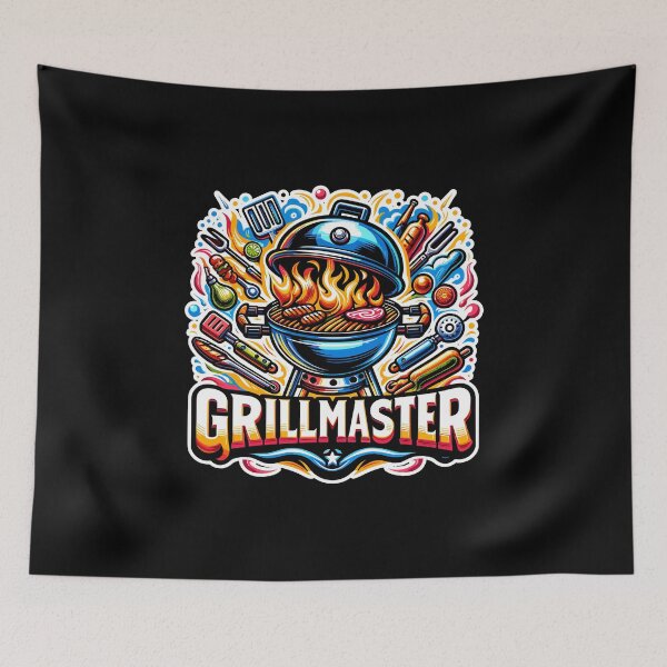 Item preview, Grillmaster - Grill Illustration designed and sold by MrERNST.