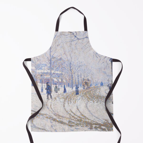 Item preview, HD. Snow, Boulevard de Clichy, Paris, by Paul Signac designed and sold by MINDTHECHERRY.