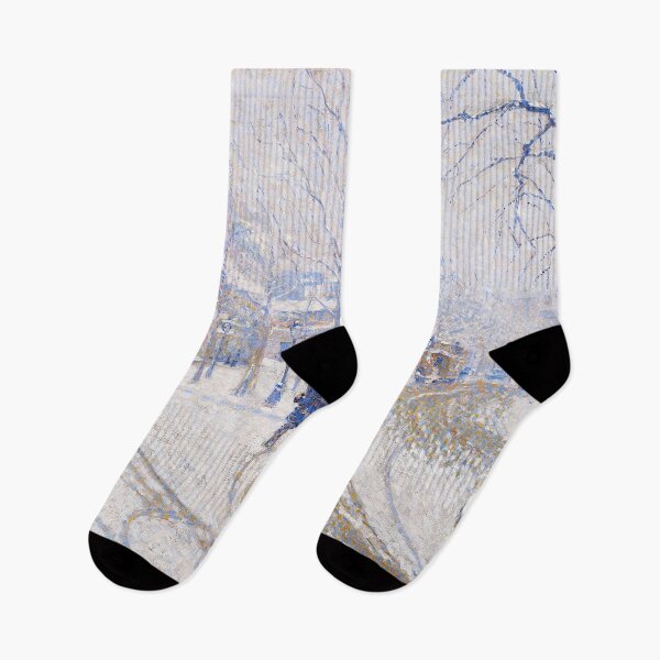 Item preview, HD. Snow, Boulevard de Clichy, Paris, by Paul Signac  designed and sold by MINDTHECHERRY.