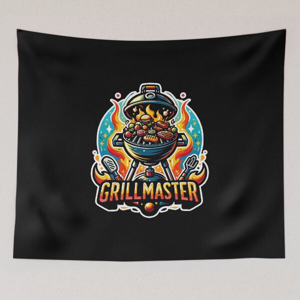 Item preview, Grillmaster - Grill Illustration designed and sold by MrERNST.