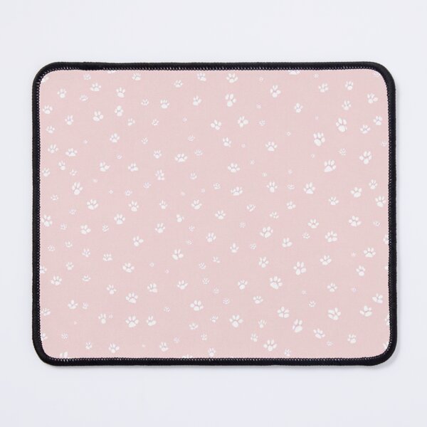 Item preview, Cat Footprints Light Pink Pattern designed and sold by Simplybe1.