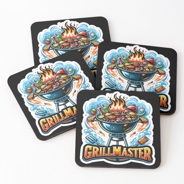 Item preview, Grillmaster - Grill Illustration designed and sold by MrERNST.
