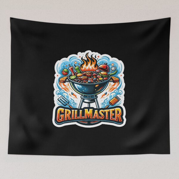 Item preview, Grillmaster - Grill Illustration designed and sold by MrERNST.
