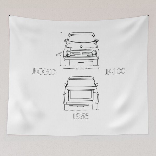 Item preview, Ford F 100 truck 1956 designed and sold by Yeaha.