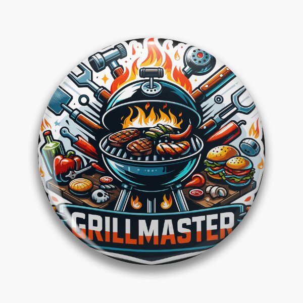 Item preview, Grillmaster - Grill Illustration designed and sold by MrERNST.