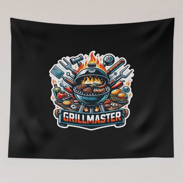 Item preview, Grillmaster - Grill Illustration designed and sold by MrERNST.