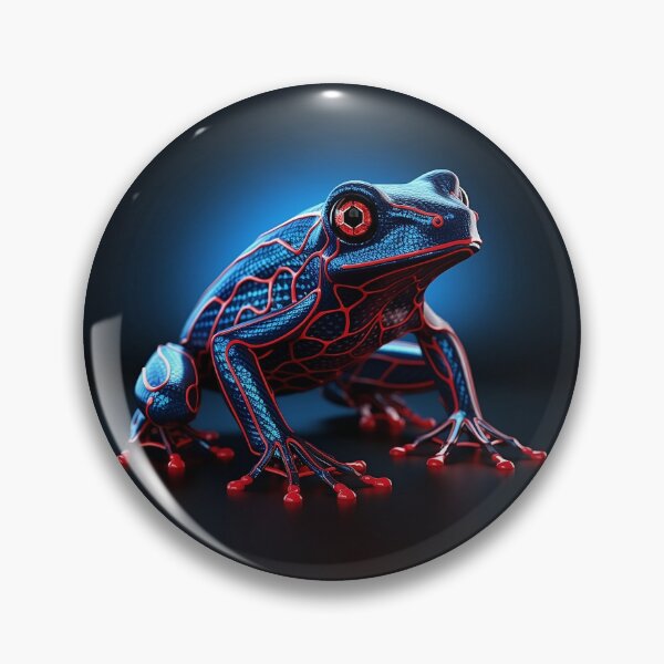 Item preview, Alert Frog designed and sold by Quark-Up-Fiber.