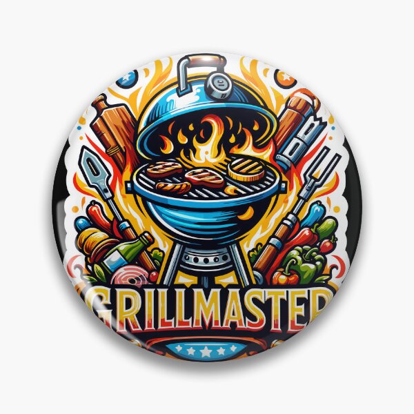 Item preview, Grillmaster - Grill Illustration designed and sold by MrERNST.
