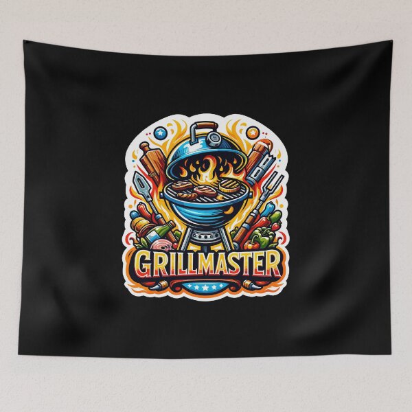 Item preview, Grillmaster - Grill Illustration designed and sold by MrERNST.