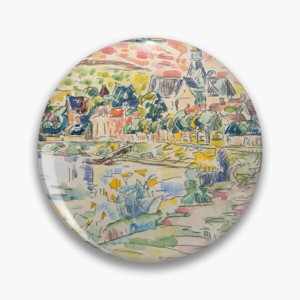 Item preview, HD. Petit Andely The River Bank, by Paul Signac  designed and sold by MINDTHECHERRY.