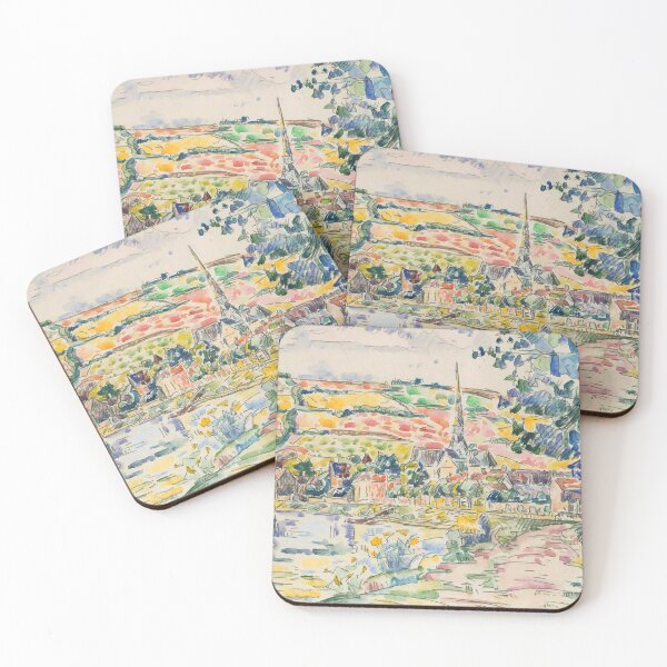 Item preview, HD. Petit Andely The River Bank, by Paul Signac  designed and sold by MINDTHECHERRY.