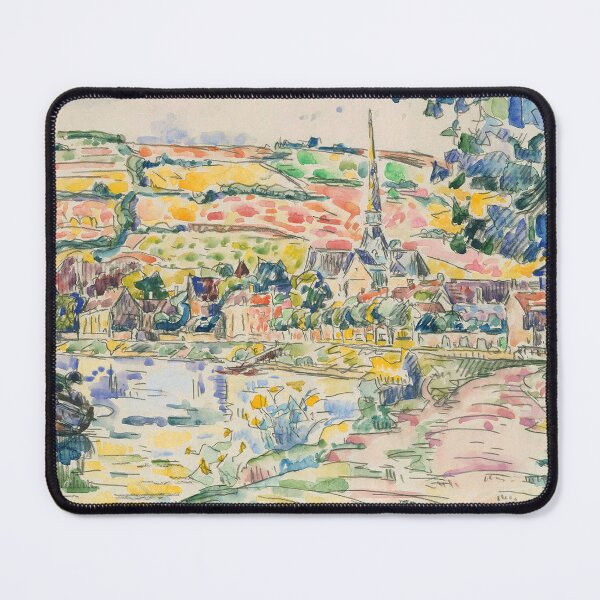 Item preview, HD. Petit Andely The River Bank, by Paul Signac  designed and sold by MINDTHECHERRY.