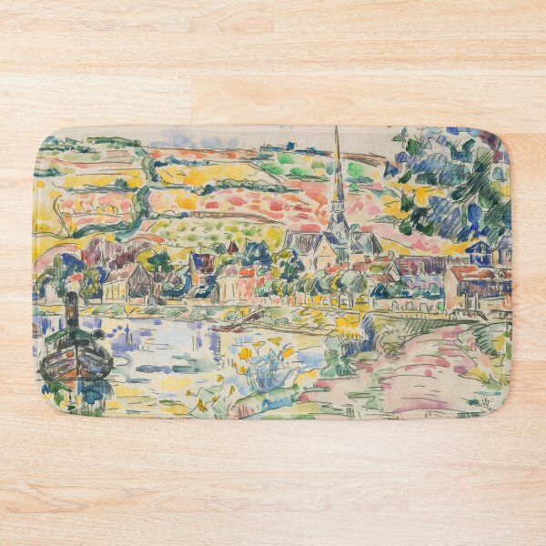 Item preview, HD. Petit Andely The River Bank, by Paul Signac  designed and sold by MINDTHECHERRY.