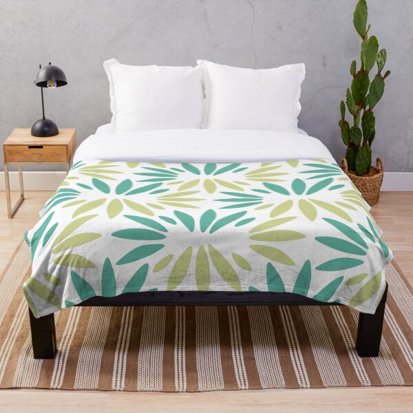 Item preview, Light green flowers designed and sold by ChallaDesign.