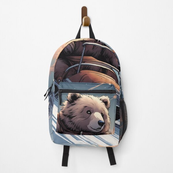 Item preview, Teddy on a sledge riding down a hill in the snow designed and sold by Colin Bentham.