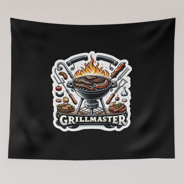 Item preview, Grillmaster - Grill Illustration designed and sold by MrERNST.