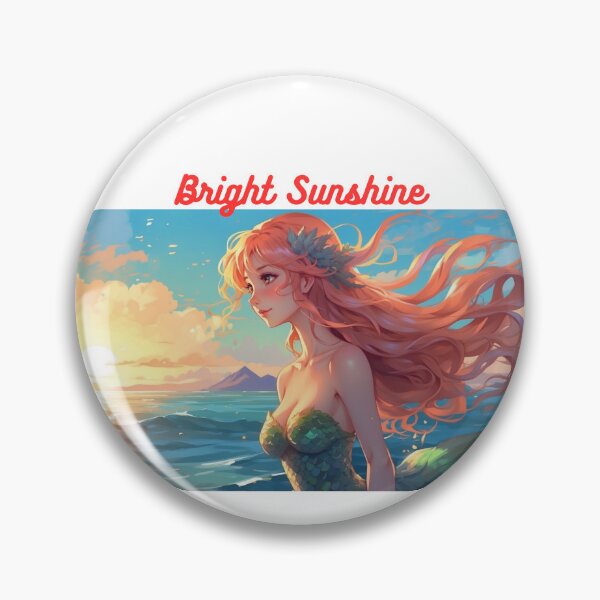 Item preview, Bright Sunshine, Mermaid designed and sold by RoseAIArtRhythm.