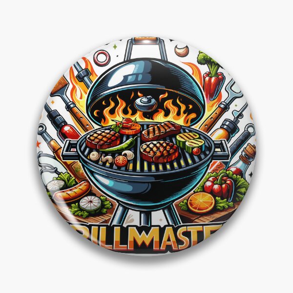 Item preview, Grillmaster - Grill Illustration designed and sold by MrERNST.