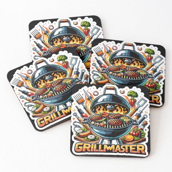 Item preview, Grillmaster - Grill Illustration designed and sold by MrERNST.