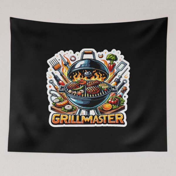 Item preview, Grillmaster - Grill Illustration designed and sold by MrERNST.