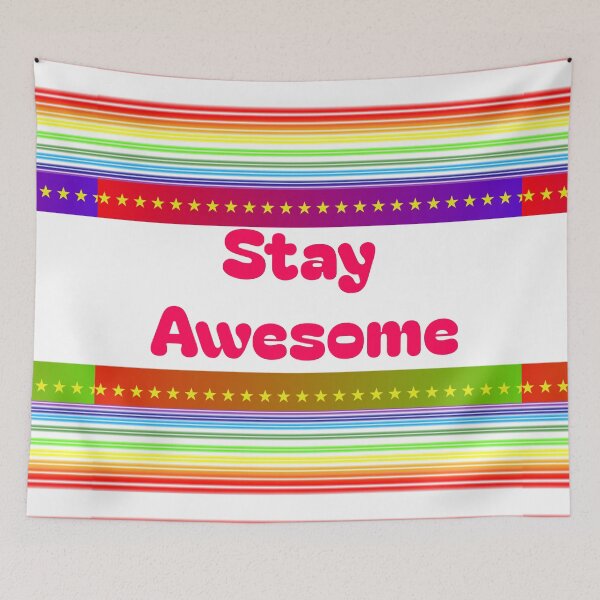 Item preview, Retro Stay Awesome  designed and sold by JaygiesDesign.