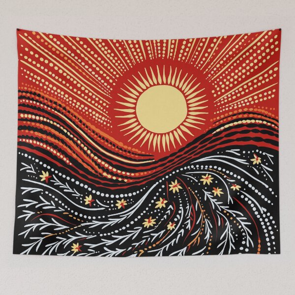Item preview, Australian Aboriginal Sunset designed and sold by TheHellSong.