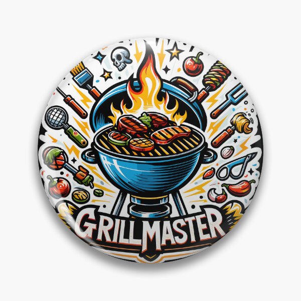 Item preview, Grillmaster - Grill Illustration designed and sold by MrERNST.
