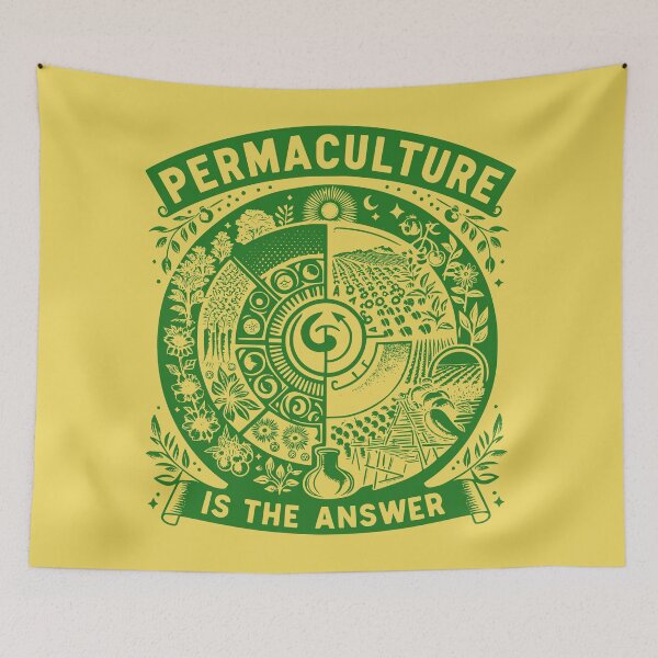 Item preview, Permaculture is the answer designed and sold by ocorvo.