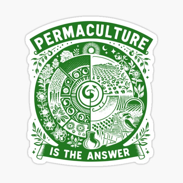 Item preview, Permaculture is the answer designed and sold by ocorvo.