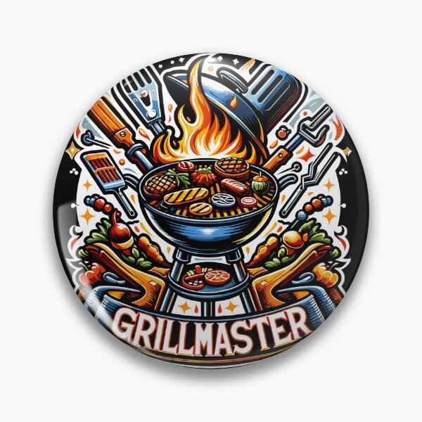 Item preview, Grillmaster - Grill Illustration designed and sold by MrERNST.