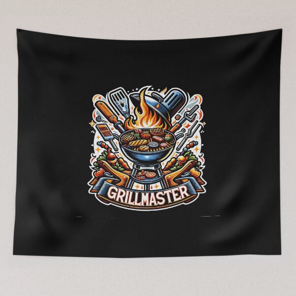 Item preview, Grillmaster - Grill Illustration designed and sold by MrERNST.
